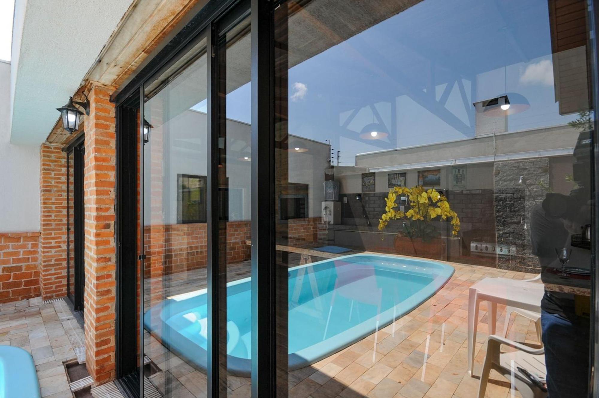 12 Hospedes - Piscina Agua Salgada E Area Gourmet Фос-ду-Іґуасу Екстер'єр фото